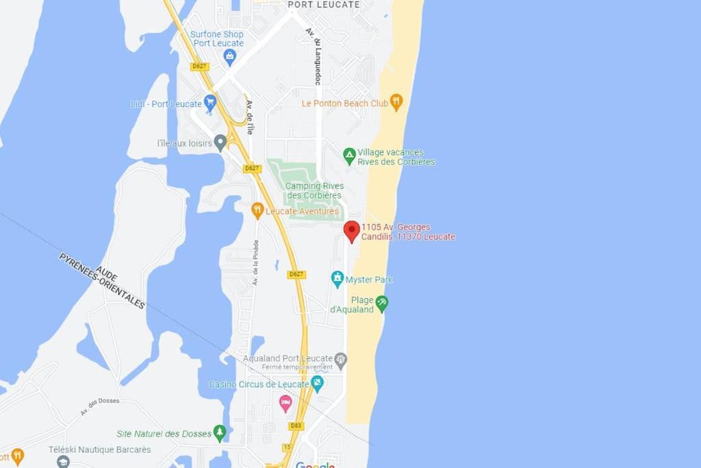 Port Leucate : Superbe Appartement Pleine Vue Mer Esterno foto